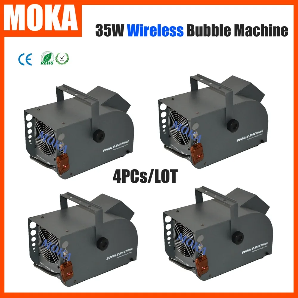 4PCs/LOT 35W Motorized Bubble Machine Mini Bubble machine Effect Bubble Machine Automatic Bubble Machine