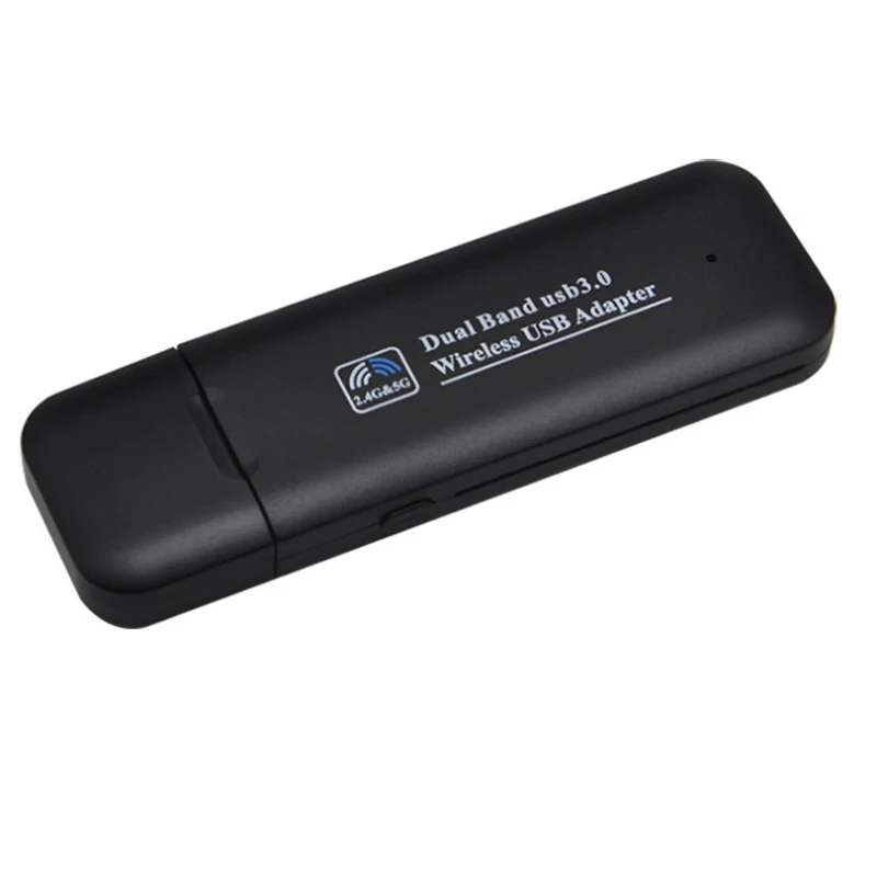 2,4 г/5,8 г Dual Band Беспроводной USB3.0 адаптер 802.11ac 1200 Мбит/с Wi-Fi сигнала Receiever Беспроводной адаптер микропроцессора оси для рабочего стола/ноутбука