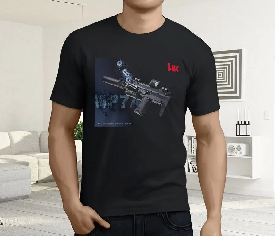 Brand Heckler Koch Mp 5 A3 Men's Black T Shirt S 3XLin TShirts from