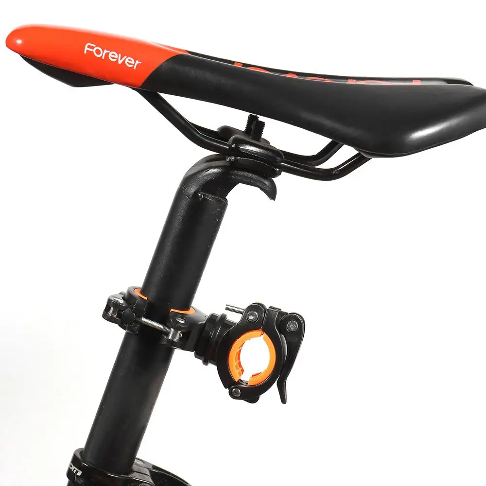AloneFire BC05 вращение на 360 градусов велосипедный держатель фонаря велосипедный светильник фонарь Крепление светодиодный передний светильник