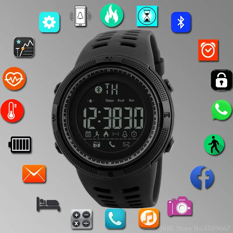 Новые спортивные Смарт-часы для мужчин и женщин для Android IOS Smartwatch фитнес-трекер Электроника Смарт-часы Wach водонепроницаемые Смарт-часы