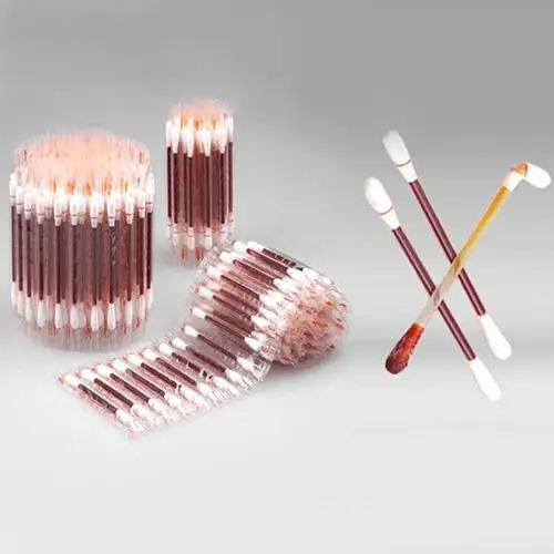 

5Pcs One-time Disinfect Cotton Swab Ear Care Buds Iodine Inside for Travel Outdoor Newest