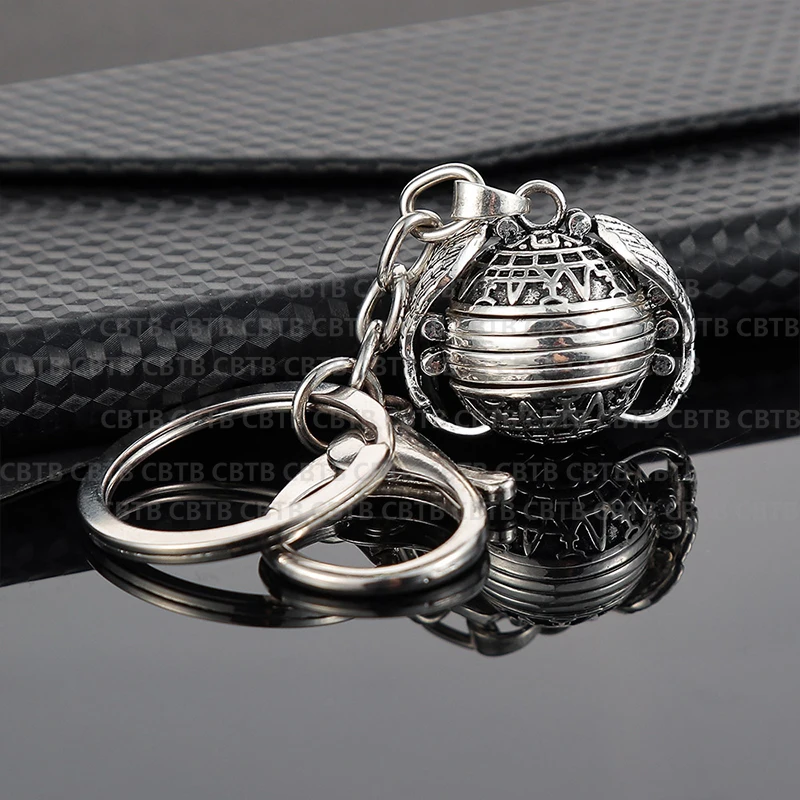 

Love Magic Photo Locket Cage Memory Floating Locket Key Chains Angel Wings Flash Box Fashion Album Box Keyring for Women