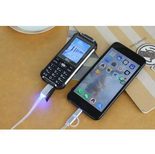 Oeina XP6000 двойной фонарь Прочный Открытый Смартфон с боковыми металлическими