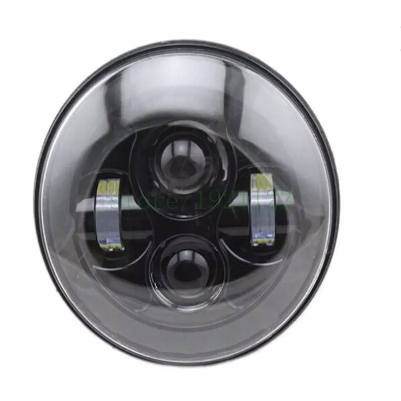 7-Inch-Motorcycle-LED-Headlight-For-Harley-Davidson-Hi-Lo-Beam-Lamp-Blue-Fl