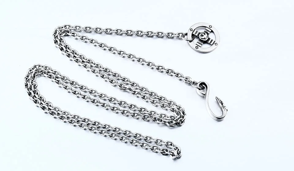 Сталь solider нержавеющая сталь Takahashi ожерелье Горо для мальчика и мужчины ожерелье кулон модное популярное ювелирное изделие