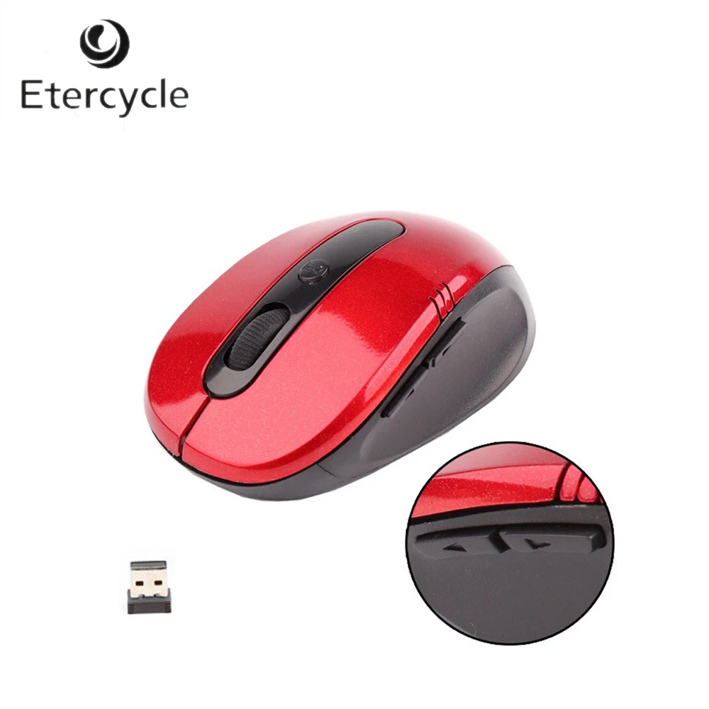 

6D 2.4Ghz Mini Portable Wireless Optical 1200DPI Adjustable Professional Gaming Game Mouse Mice For PC Laptop