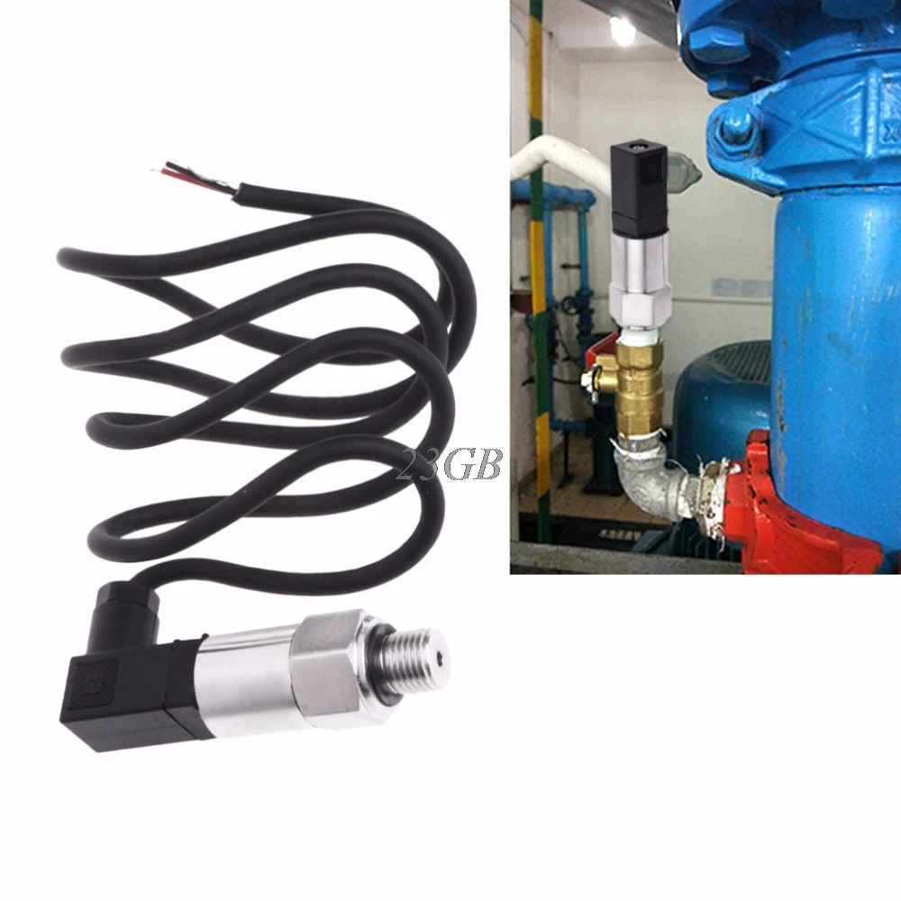 Pressure Transmitter Transducer Sensor 0-10bar 9-32VDC G1/4 4-20mA 0.5% M21 | Инструменты