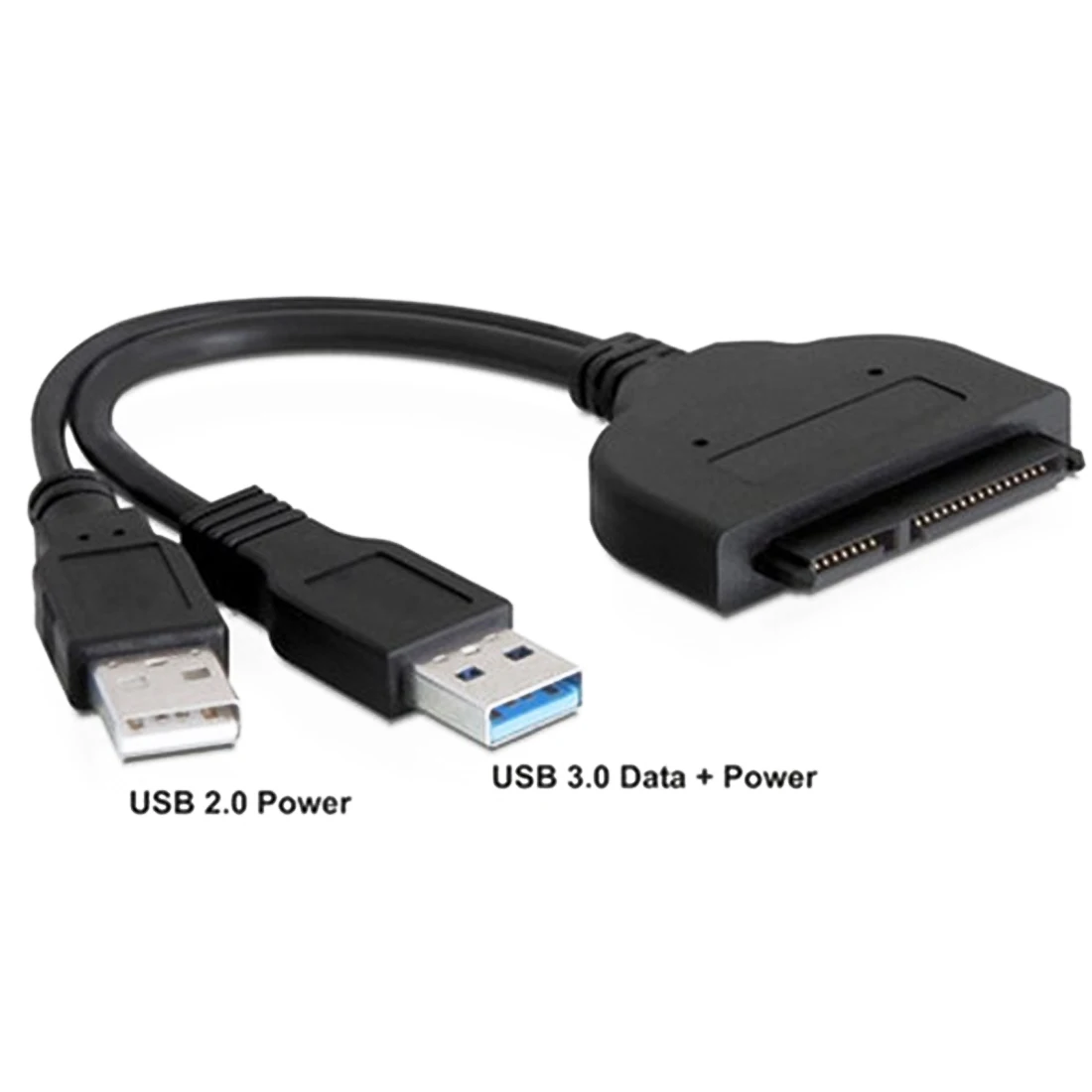 

Marsnaska Wholesale SATA TO USB Line USB 2.0 to SATA for Hard Disk Drive Adapter with USB Power Cable