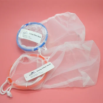 

3 PCS Nylon filter bag aquarium water washing mesh sock bag, fish boat filtration system 12.5 * 26.5 cm durable