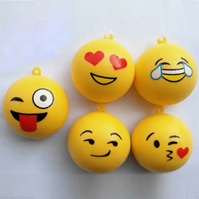 kawaii squeeze slow rising stretchy kid toy emotion squishy jumbo emoji jokes