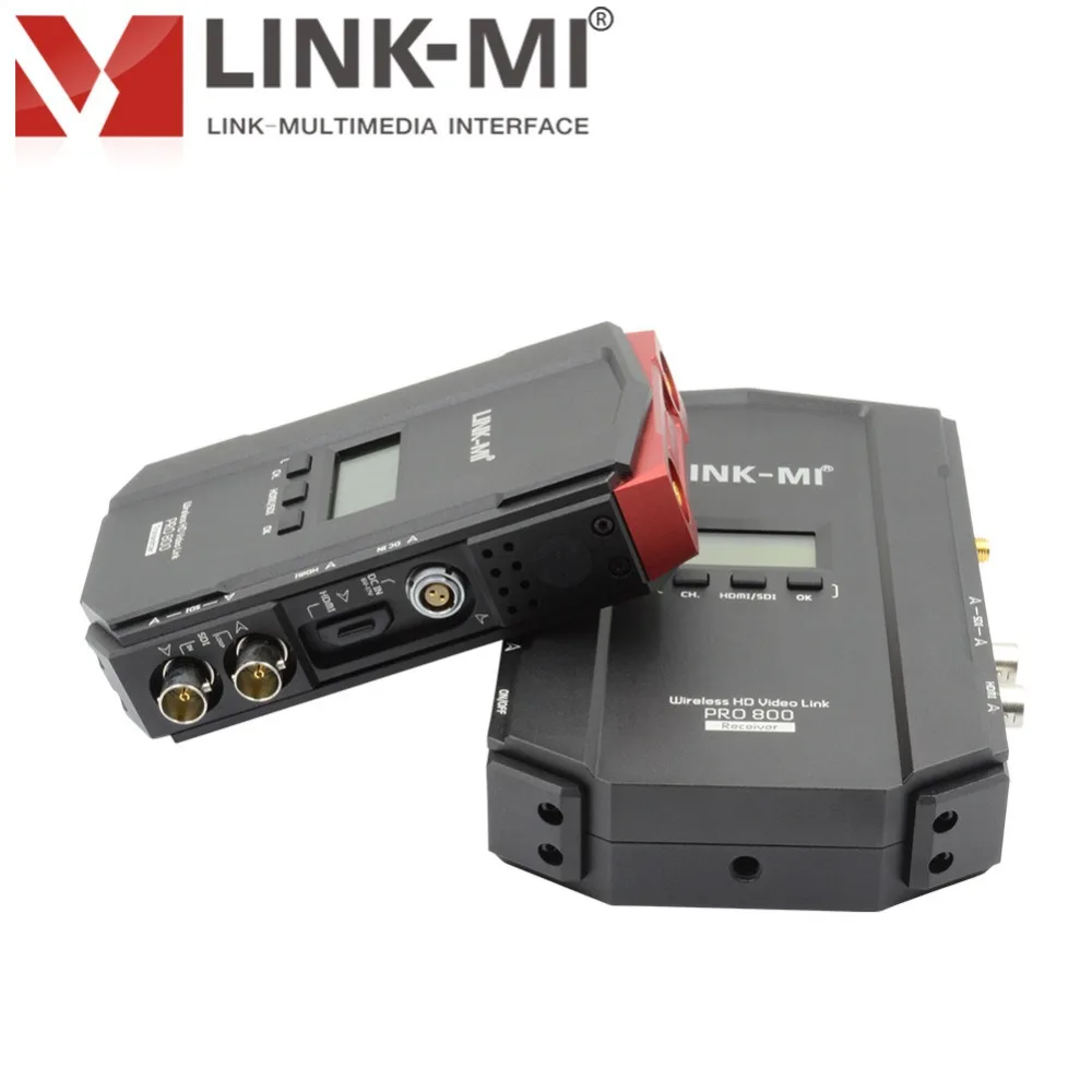 LINK-MI PRO800 5 ГГц WHDI беспроводной SDI HDMI фильм и телевидение Аудио Видео беспроводной передатчик приемник для камеры монитор WHDI
