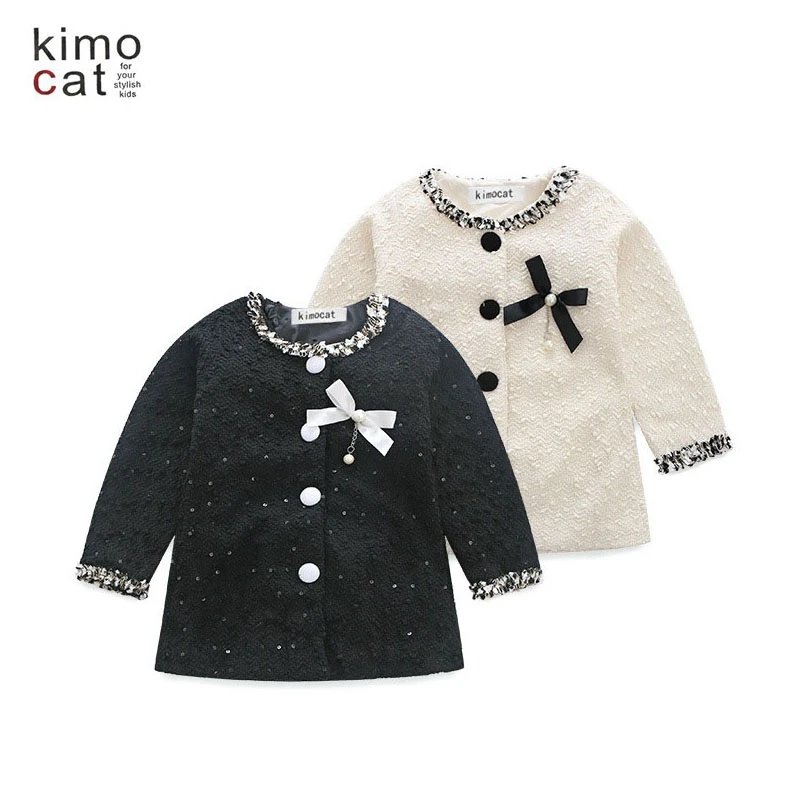 

Autumn Spring Fashion Girl Coats Jacket Cardigan Princess Party Soft Cute Girl's Jackets Outfits New Kids Baby Children Clothes
