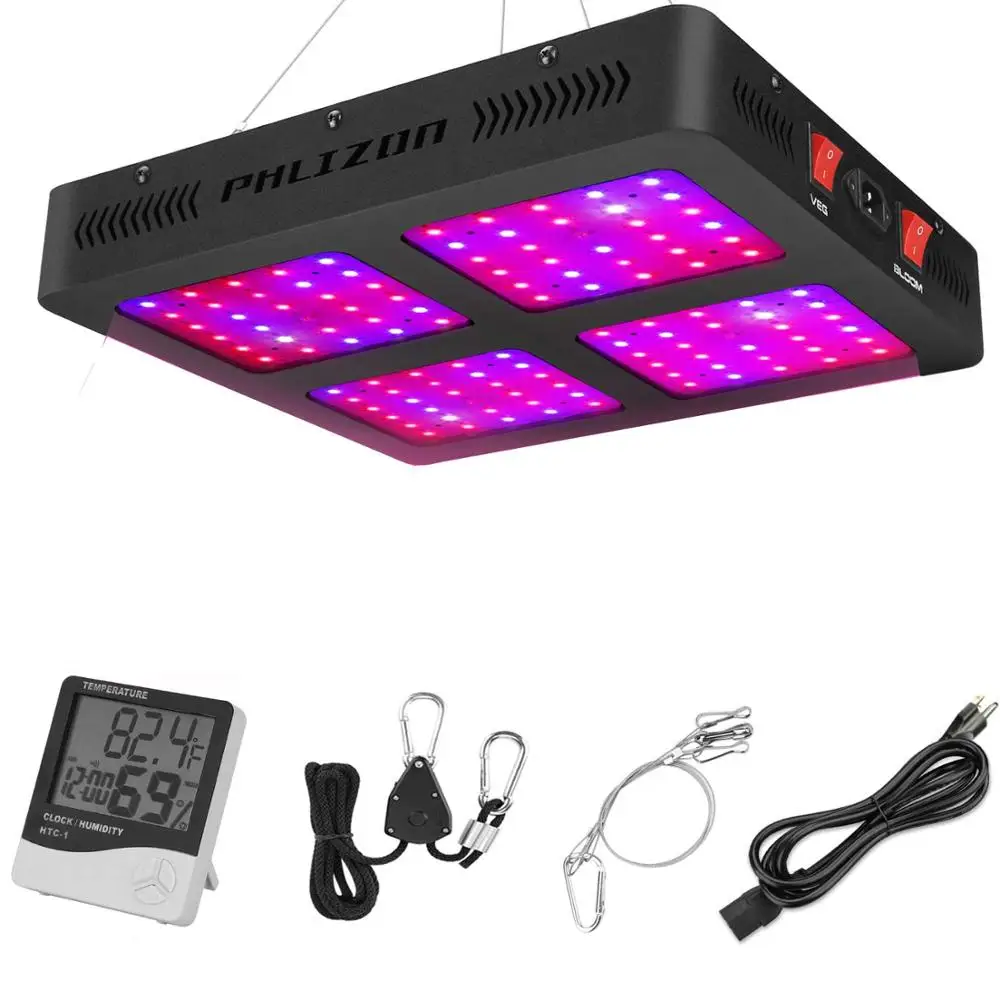 Phlizon 1200 W LED растущий свет led horticole лампы, подходит для рассады цветок Крытый сад гидропоники, вег& Bloom двойной переключат