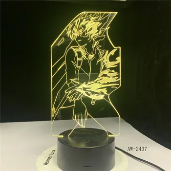 

New Naruto Action Figure Uzumaki Naruto 3D LED Night Light Table Lamp Novelty Nightlight Decoration for Birthday Gift AW-2437