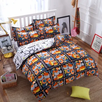 

Fashion Print Bed Sheets Bedding Set duvet cover set bedding SCRS