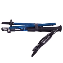 5 секций ультра-легкий углеродный тростник коротковолокнистый замок складной стержень Прогулки Треккинг скалолазные шесты альпеншток путешествия Кемпинг