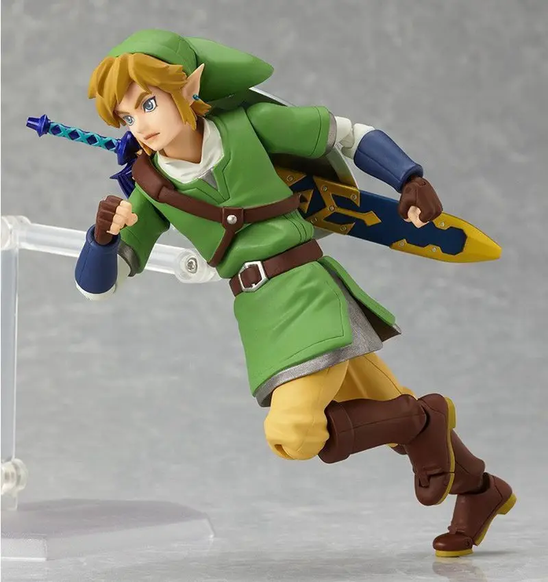 Фигурка Legend Of Zelda Figma Link 14 см отлично подходит для коллекции фигурок 3ds Link|legend of|legend