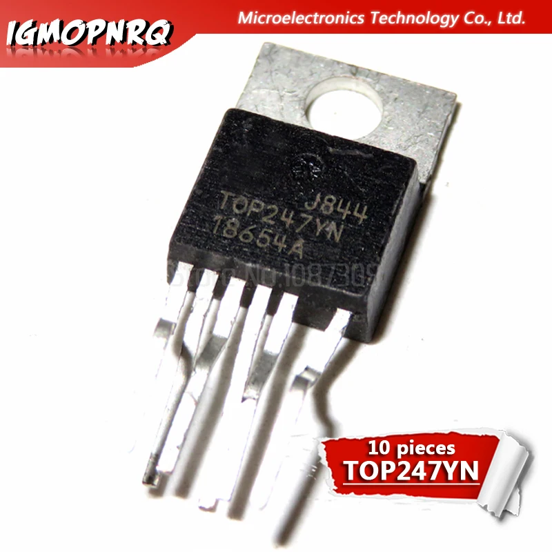 

10PCS TOP247YN TOP223YN TOP243YN TOP244YN TOP245YN TOP246YN TOP250YN TOP224YN TO-220