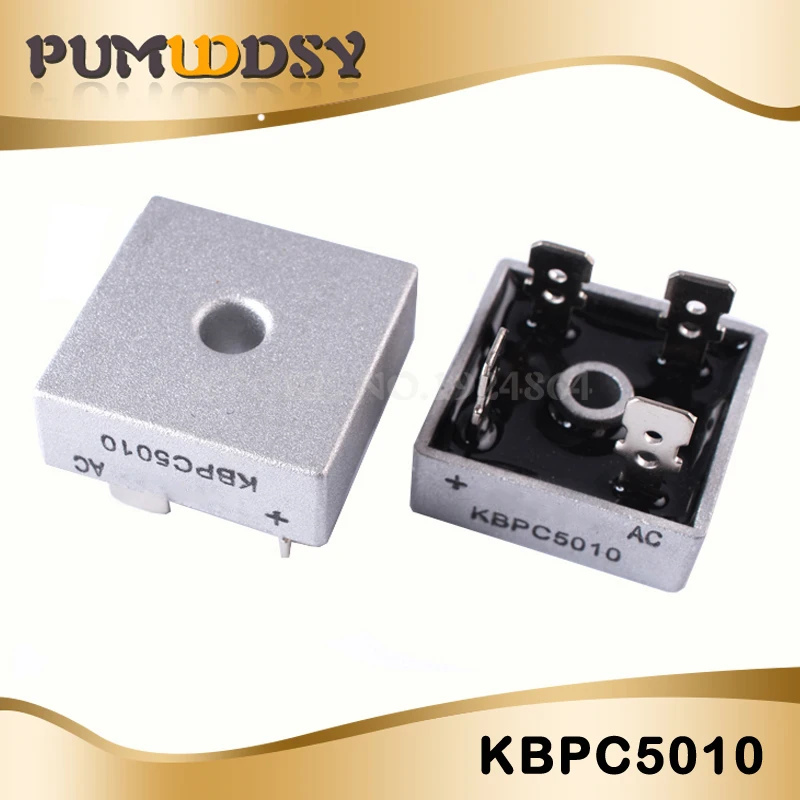 

1PCS KBPC5010 1000V 50A DIP Diode Bridge bridge rectifier new and original IC