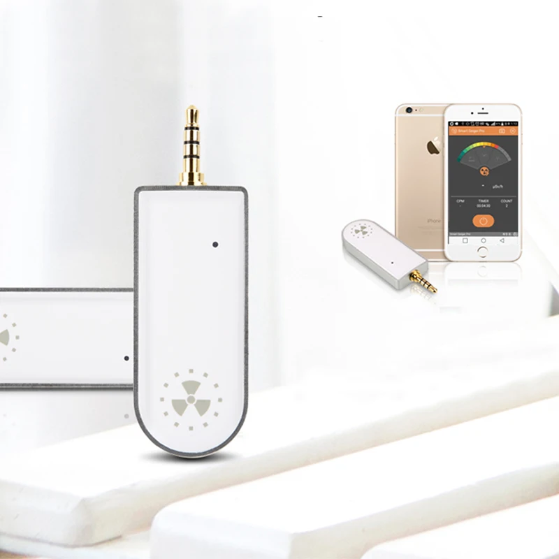  Wireless Bluetooth Smart Geiger Pro Nuclear Gamma X-ray Radiation Detector Counter for Smartphone A