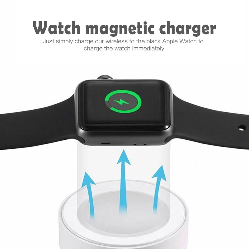 Magnético para Apple Estação de Carregamento para Iver Portátil sem Fio Carregador para Iver qi sem Fio Relógio Carregador 3 Usb 1 - 2 14 Eletrônicos