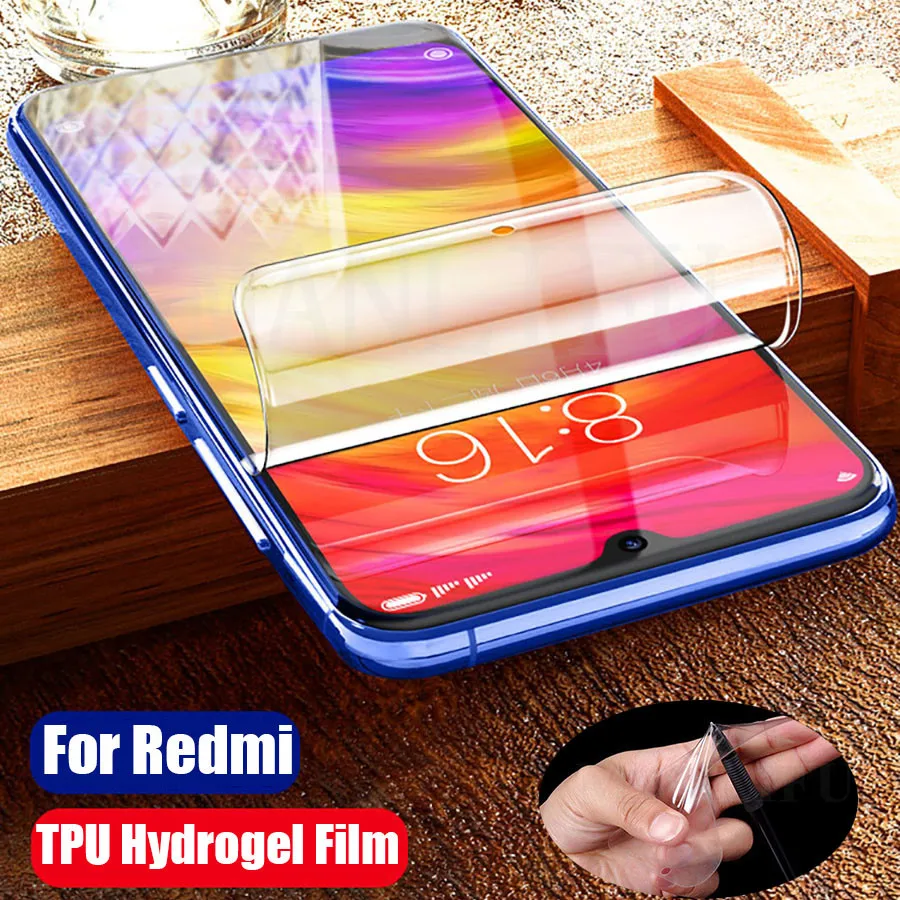 

3D Front Soft TPU Clear Hydrogel Film Redmi K20 Note 7 Pro Full Premium Screen Protector For Xiaomi Mi 9 9T 8 8 9 SE Lite Pro