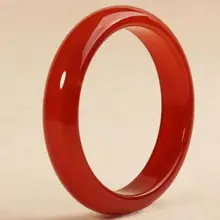 Корейские ювелирные изделия красивая мода натуральный основной красный агат, халцедон нефритовый браслет