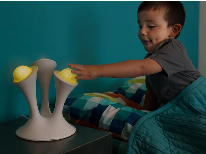 Baby LED Mushroom Nighlight Color Changing Lamp with Glowing Balls Child Kids Globe Toy bedside