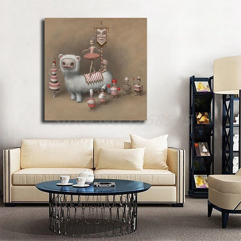 

The Art Of Whipped Cream By Mark Ryden Wall Art Canvas Posters Prints Painting Wall Pictures For Office Living Room Home Decor