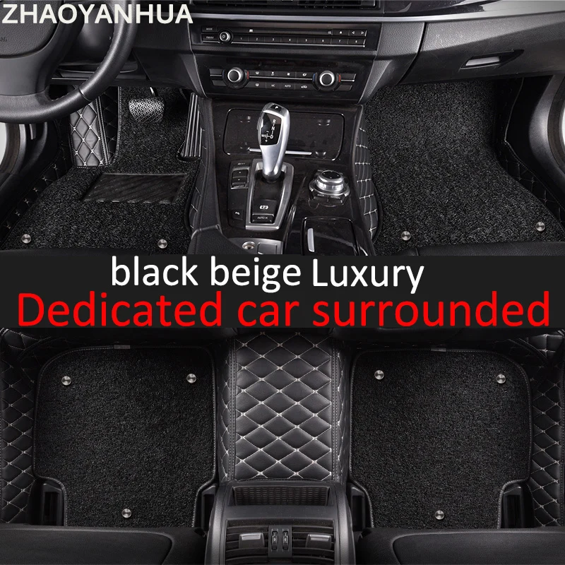 

Special custom made car floor mats for Honda Accord Civic CRV HRV Vezel Crosstour Fit car styling liners