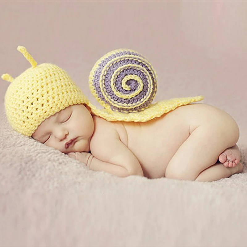 

2015 Fashion Baby Cap Photo Infant Animal Knit Crochet Clothes Soft Adorable Costume Photo Photography Props 0-6 Month Newborn