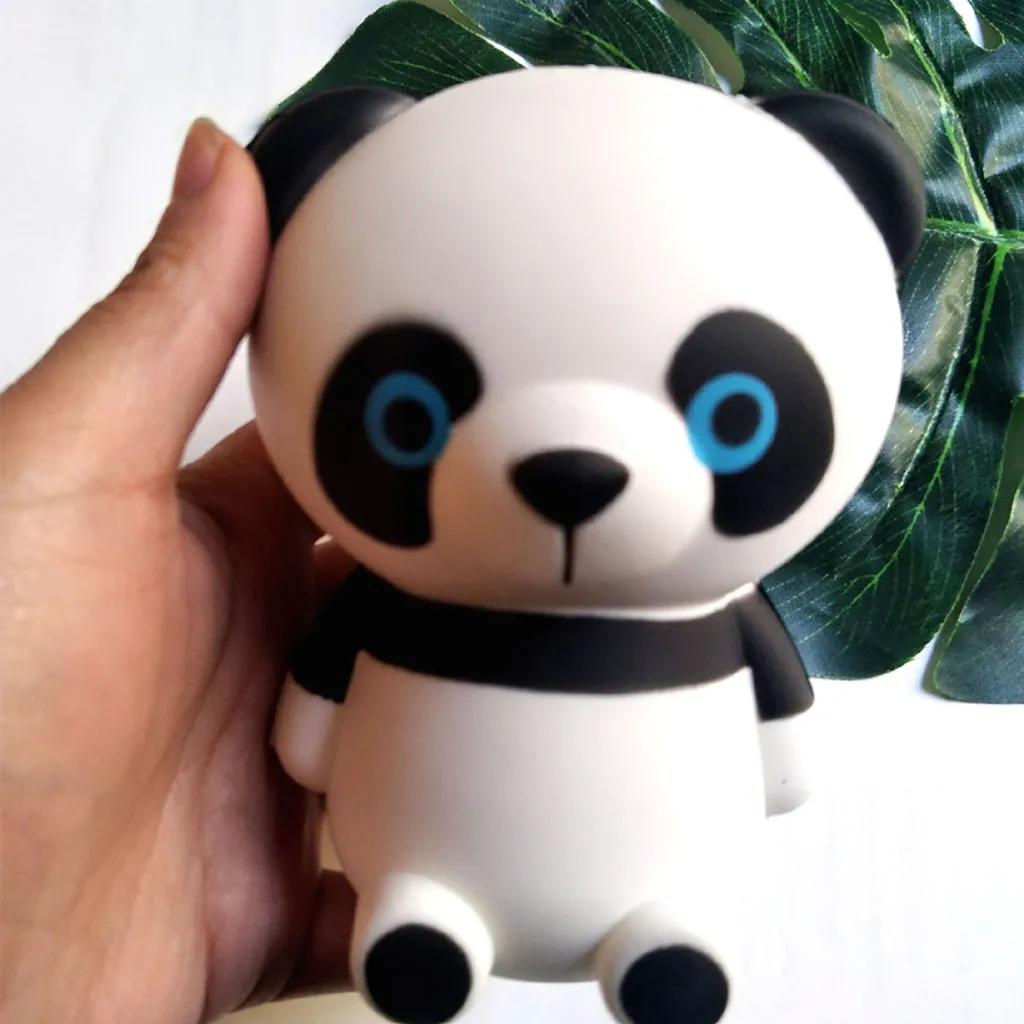 Skuishy Animales Skuishy Jumbo Cute Panda медленно поднимающиеся детские игрушки кукла подарок забавное Снятие напряжения и тревоги антистрессовая игрушка