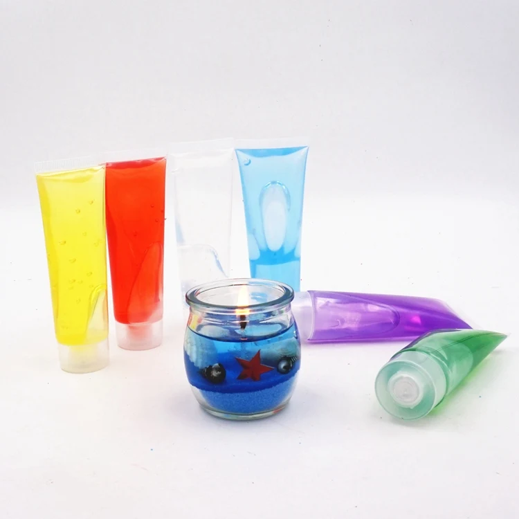 

Colorful DIY Jelly Wax Material Toothpaste Jelly Candle Ingredients Candle DIY Handmade Craft Art DIY Candles Wax Candle Making