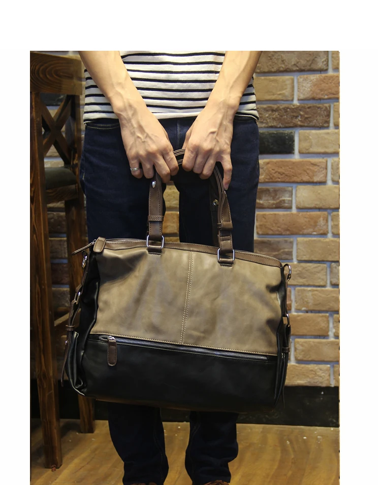 Tidog Корейская мужская сумка на плечо деловая сумка breifcase