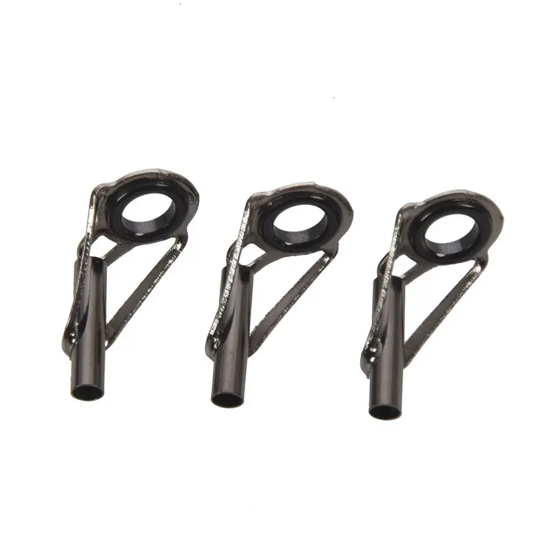 

3 Pcs 5mm Eye Inner Dia Fishing Rod Guide Tip Fish Pole Ring Eye