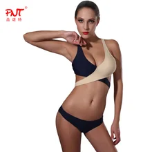 PNT Bandage Micro Bikini Set Swimwear Swimsuit 2017 Sexy Biquinis Bathing Suit Women Low Waist Ope Girls Bikini