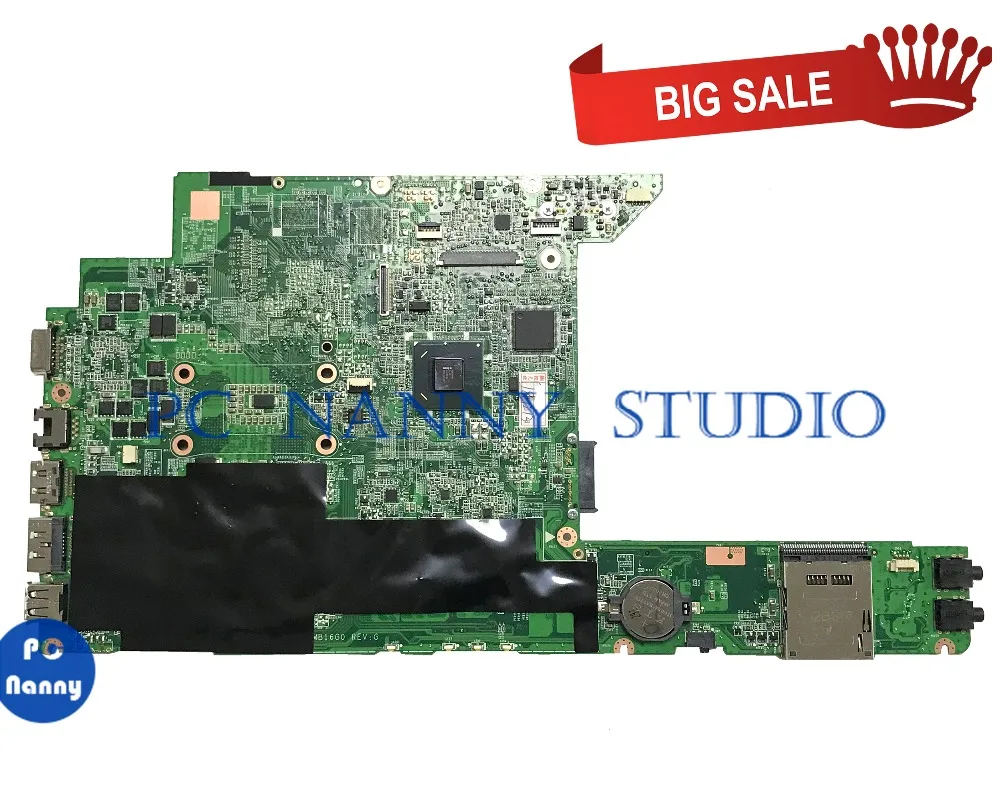  PC NANNY For Lenovo Z370 Laptop Motherboard DAKL5MB16G0 DDR3 GMA HD 3000 HM65 tested
