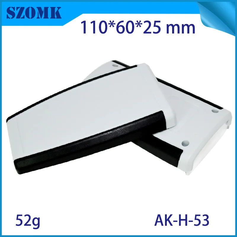 

szomk new product 1 piece abs handheld  project box junction housing enclosureplastic box  for electronic project 110x60x25 mm