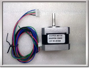 

Free shipping ROHS CE 2pcs 3D Printer Nema17 Reprap CNC 42 2phase hybrid stepping motor Single Flat 1m wires for 3d cnc models