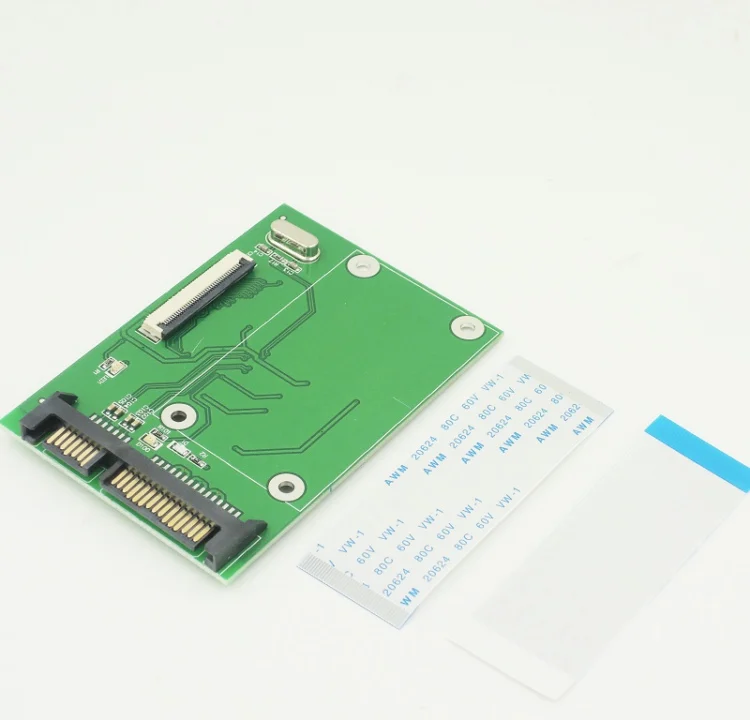20 шт./лот CE к SATA адаптер карта ноутбук 1 8 дюймов ZIF HDD SSD конвертер до 2 5 Serial ATA с
