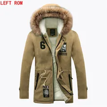 Hot Selling Autumn Winter Long Parka Men Casual Slim Fit Hood Winter Jackets Mens Lovers Coat Men add wool to keep warm parkas