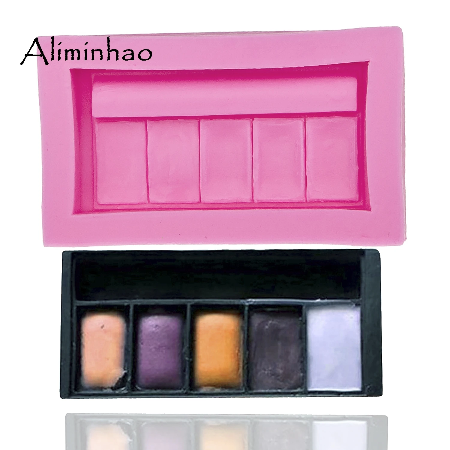 

B0065 Girl makeup tools shape Cake dessert Sugarcraft Silicone mould fondant cake decorating tools chocolate molds