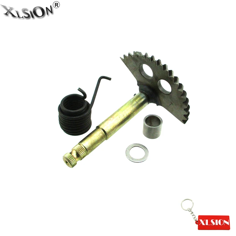 XLSION Aftermarket откидной стартер вал шестерни шпиндель подходит для GY6 125cc 150cc 4 тактный