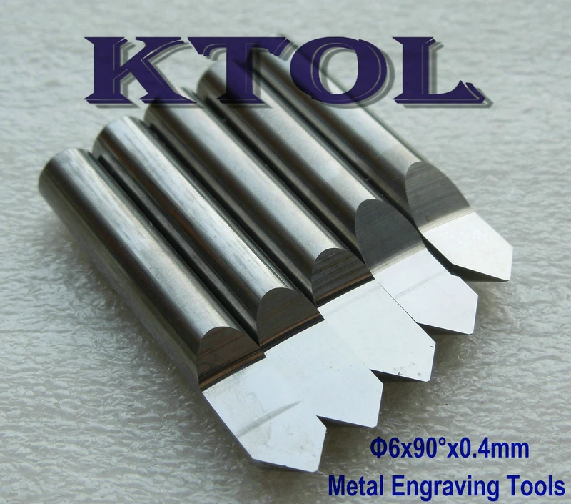 

90 Degree 6MMx 0.4MM V Shape PCB CNC Carbide Engraving Bits Milling Cutter for Metal,NEW Milling Cutter Bits for Steel Aluminum