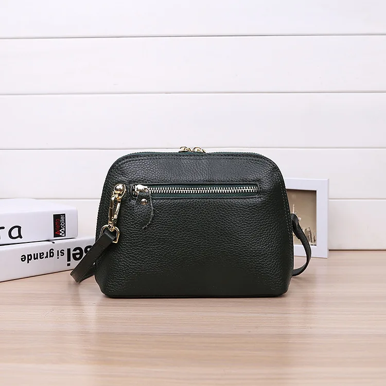 Women genuine leather messenger bag 22-1