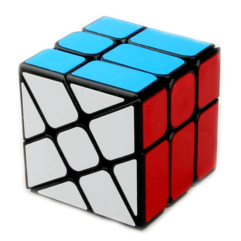 YongJun Moyu Pinwheel Wind Fire Wheels 3x3x3 speed Fisher Magic Cube Puzzle Skew Cubes детские развивающие