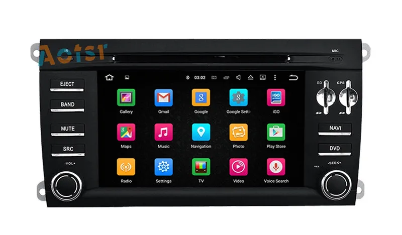Perfect 8 Core Android 6.0 Car DVD Player Stereo GPS Navigation Car Radio For Porsche Cayenne 2003 2004 2005 2006 2007 2008 2009 2010 1