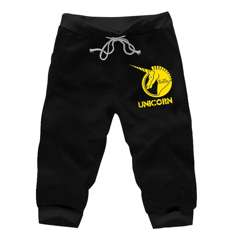 Аниме Gundum Celestial Being UC шорты для бега хлопковые повседневные короткие гаремные брюки костюм с карманами спортивные брюки