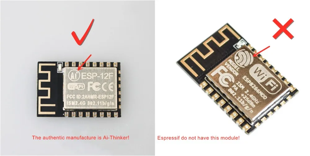 ESP-12E ESP8266 WIFI module by Ai-Thinker ORIGINAL | Электроника